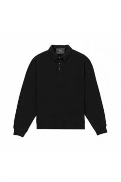 Axel Arigato Hoodies & Sweatvesten Signature Polo Sweatshirt Black