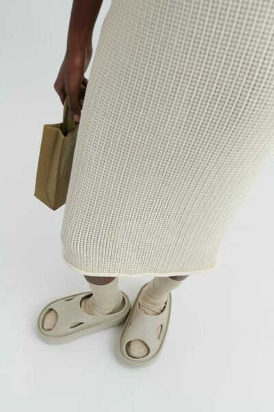 Axel Arigato Korte Rokken Grid Skirt Beige - Afbeelding 6