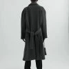 Axel Arigato Jassen Robe Wrap Coat Gray