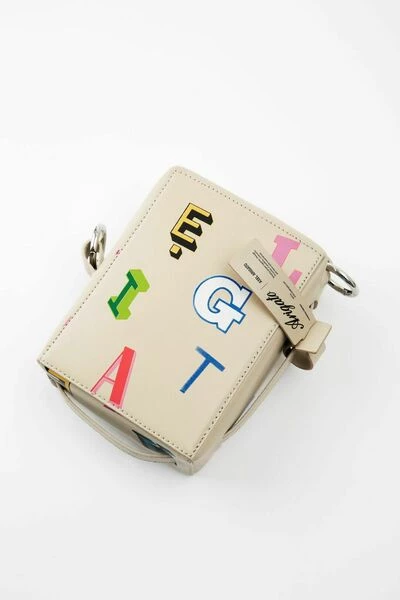 Axel Arigato Schoudertassen Cubic Leather Pouch Beige - Afbeelding 2