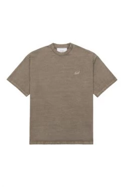 Axel Arigato Shirts Title Oversized T-shirt Brown