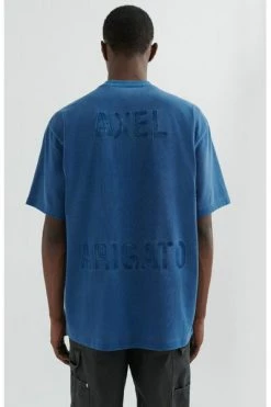 Axel Arigato Shirts Origin T-shirt Blue