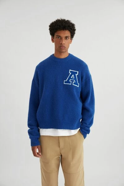 Axel Arigato Truien & Vesten Team Sweater Blue - Afbeelding 3