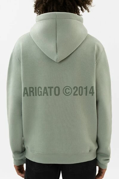 Axel Arigato Hoodies & Sweatvesten Monogram Hoodie Green - Afbeelding 3